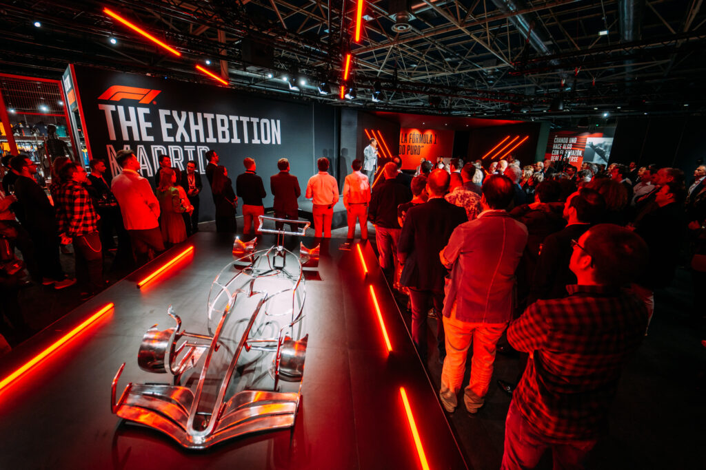 Mike OConnor exhibition f1 Madrid